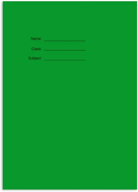 A4 White Paper Exercise Book 15mm Squared - 48 Pages