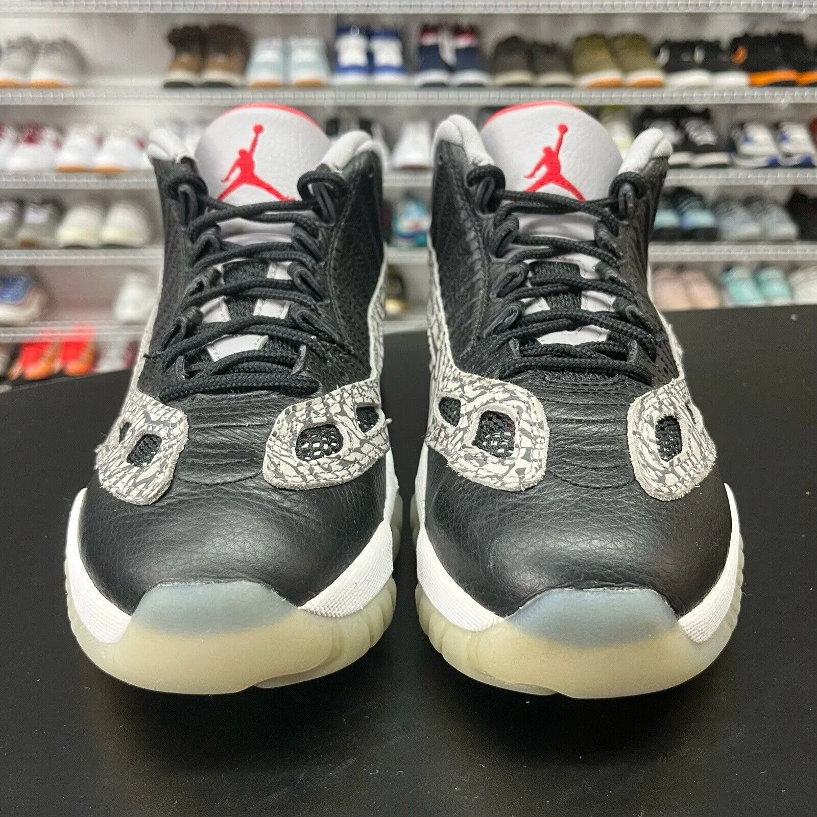 Nike Air Jordan 11 Retro Low IE Black Cement Size 8.5 919712-006
